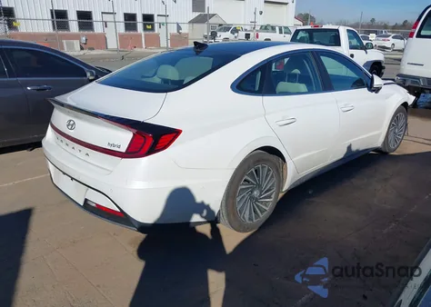 2022 Hyundai Sonata Hybrid Limited z USA, uszkodzony, nr VIN KMHL54JJ1NA049668